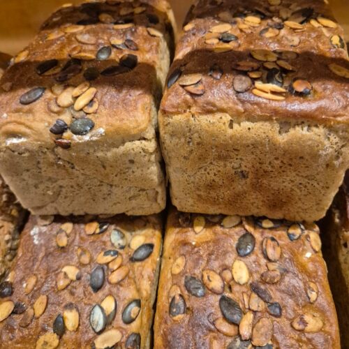 Seeded Rye Sourdough Bread-Pumpkin